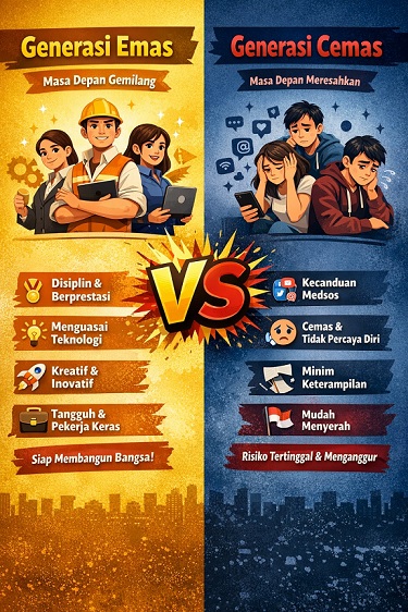 Generasi Emas atau Generasi Cemas? Masa Depan Pemuda Indonesia di Era Modern